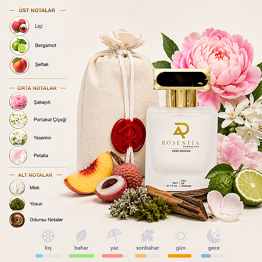 Rosentia Luxe Edition LX13 Ex Nihilo Fleur Narcotique Muadili Unisex Parfüm 50Ml Edp