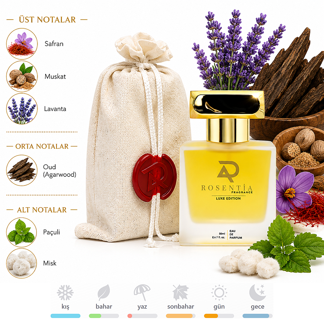 Rosentia Luxe Edition LX23 Initio Parfums Prives Oud for Greatness Muadili Unisex Parfüm 50Ml Edp - 1