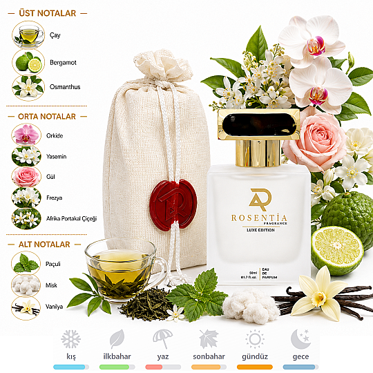 Rosentia Luxe Edition LX31 Viktor&Rolf  Flowerbomb Muadili Kadın Parfümü 50Ml Edp  - 1
